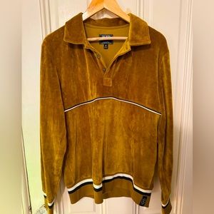 TODD SNYDER VELOUR PULL OVER